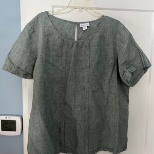 Liz Claiborne linen top
